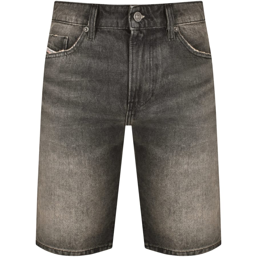 Diesel Denim Slim Shorts Grey Mainline Menswear Denmark